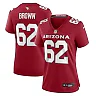 Zennovawear Women's Arizona Cardinals Evan Brown Cardinal Game Jersey