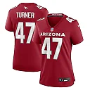 Zennovawear Women's Arizona Cardinals Ezekiel Turner Cardinal Team Game Jersey
