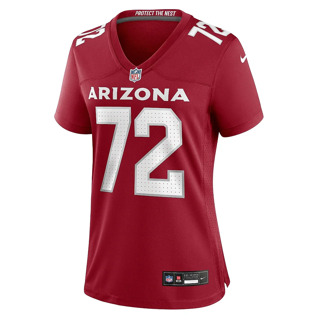 Zennovawear Women's Arizona Cardinals Hjalte Froholdt Cardinal Game Jersey