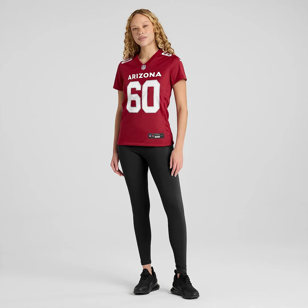 Zennovawear Women's Arizona Cardinals Ilm Manning Cardinal Team Game Jersey