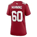 Zennovawear Women's Arizona Cardinals Ilm Manning Cardinal Team Game Jersey