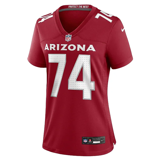 Zennovawear Women's Arizona Cardinals Isaiah Adams Cardinal Game Jersey