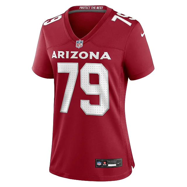 Zennovawear Women's Arizona Cardinals Jacob Slade Cardinal Game Jersey