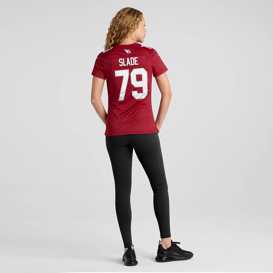Zennovawear Women's Arizona Cardinals Jacob Slade Cardinal Game Jersey