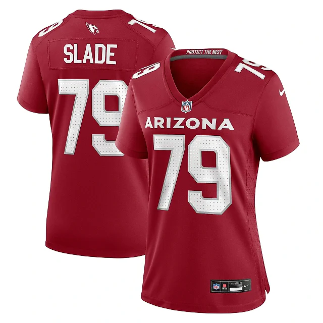 Zennovawear Women's Arizona Cardinals Jacob Slade Cardinal Game Jersey