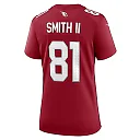 Zennovawear Women's Arizona Cardinals Jeff Smith II Cardinal Game Jersey