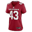 Zennovawear Women's Arizona Cardinals Jesse Luketa Cardinal Game Jersey