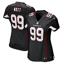 Zennovawear Women's Arizona Cardinals J.J. Watt Black Alternate Game Jersey
