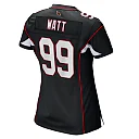 Zennovawear Women's Arizona Cardinals J.J. Watt Black Alternate Game Jersey