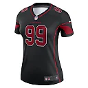 Zennovawear Women's Arizona Cardinals J.J. Watt Black Alternate Legend Player Performance Top