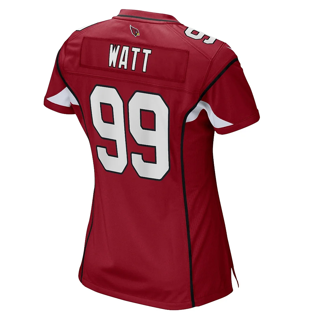 Zennovawear Women's Arizona Cardinals J.J. Watt Cardinal Game Jersey