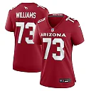 Zennovawear Women's Arizona Cardinals Jonah Williams Cardinal Game Jersey
