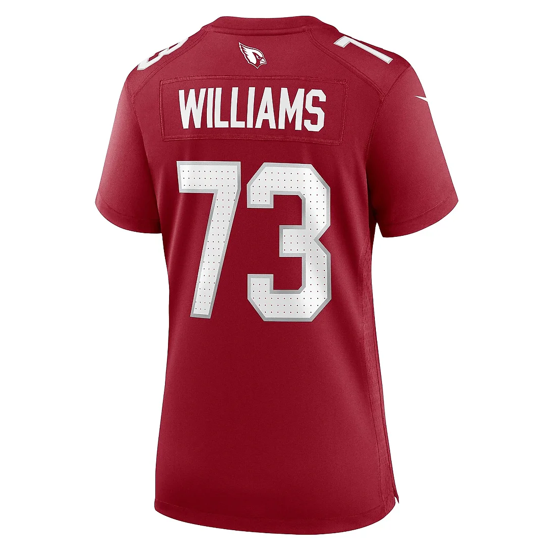 Zennovawear Women's Arizona Cardinals Jonah Williams Cardinal Game Jersey