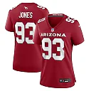 Zennovawear Women's Arizona Cardinals Justin Jones Cardinal Game Jersey