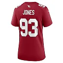 Zennovawear Women's Arizona Cardinals Justin Jones Cardinal Game Jersey
