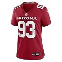 Zennovawear Women's Arizona Cardinals Justin Jones Cardinal Game Jersey