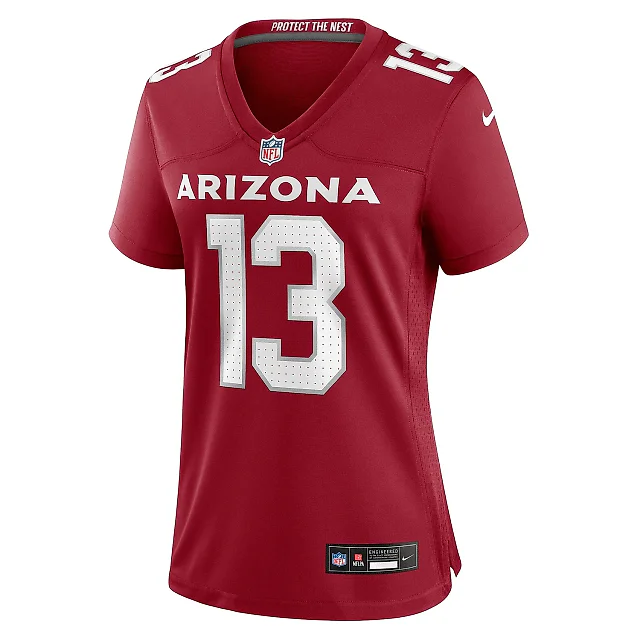 Zennovawear Women's Arizona Cardinals Kei'Trel Clark Cardinal Game Jersey