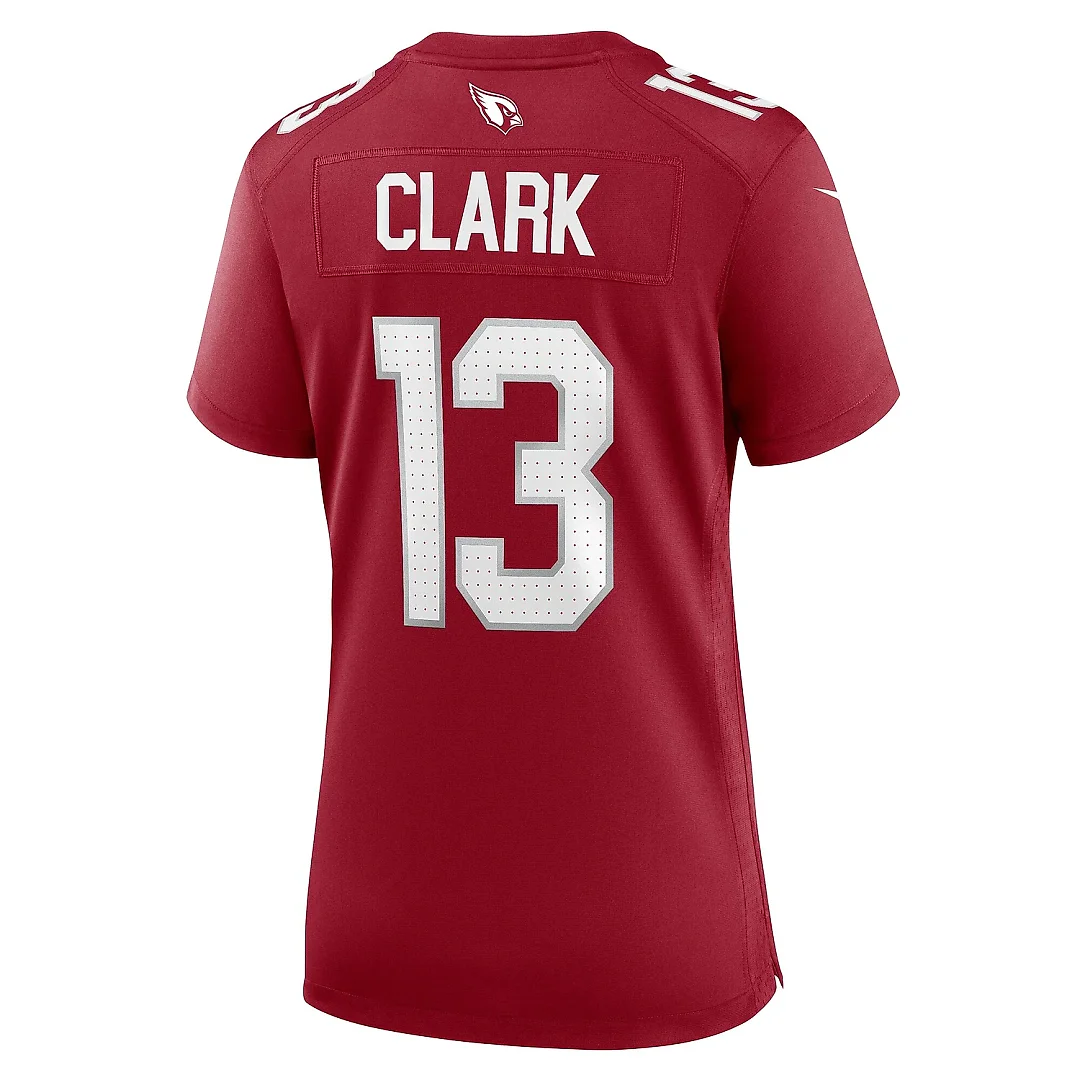 Zennovawear Women's Arizona Cardinals Kei'Trel Clark Cardinal Game Jersey