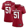 Zennovawear Women's Arizona Cardinals Krys Barnes Cardinal Team Game Jersey