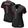 Zennovawear Women's Arizona Cardinals Kyler Murray Black Alternate Game Player Jersey