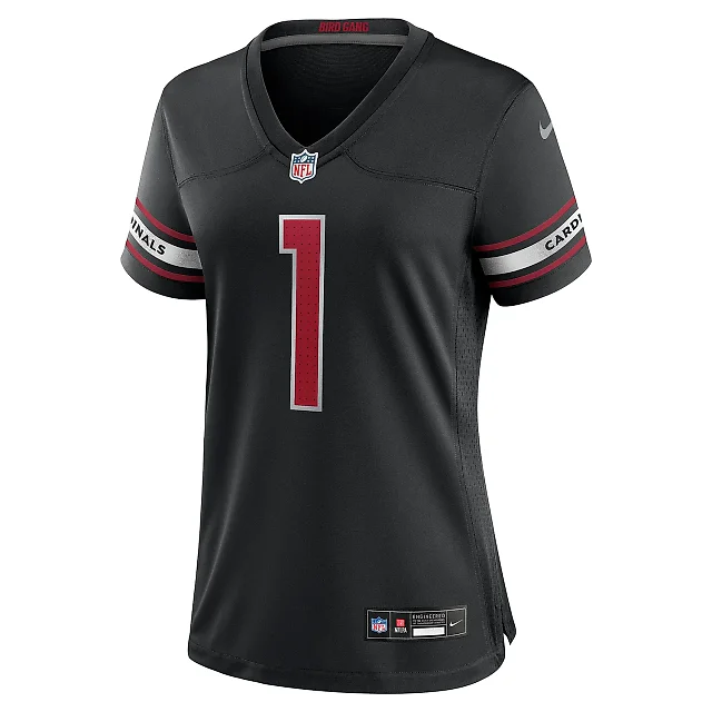 Zennovawear Women's Arizona Cardinals Kyler Murray Black Game Jersey