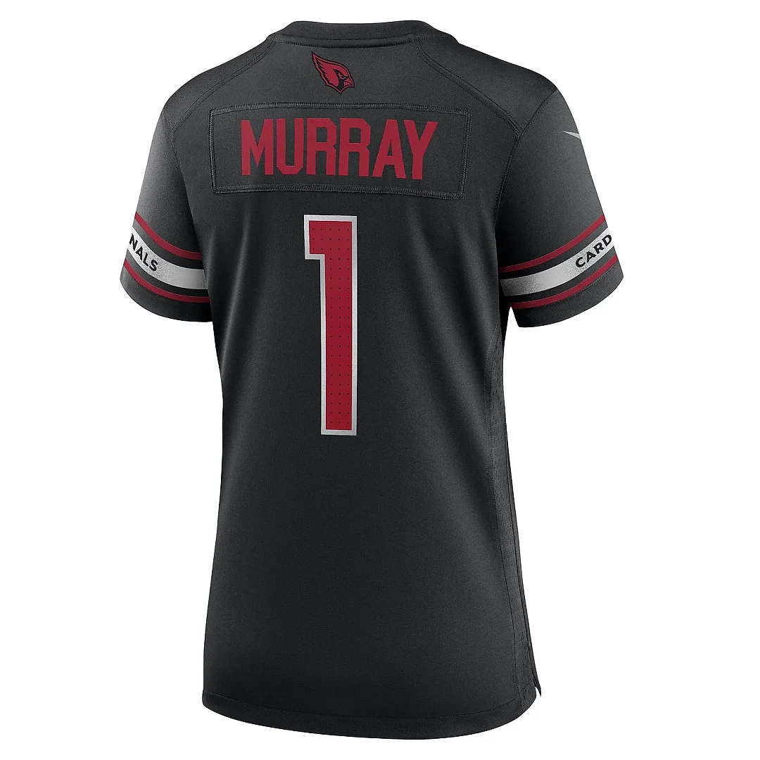 Zennovawear Women's Arizona Cardinals Kyler Murray Black Game Jersey