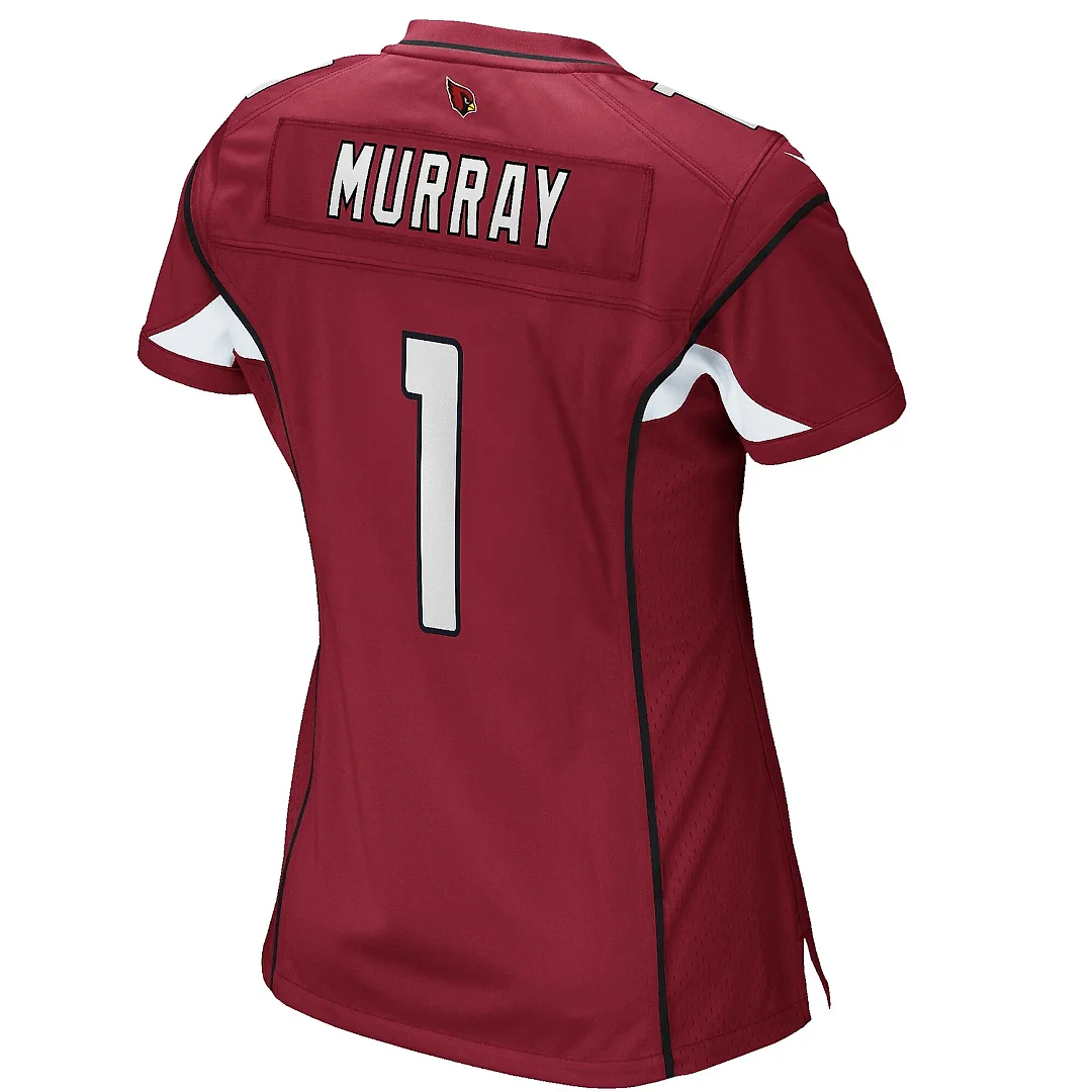 Zennovawear Women's Arizona Cardinals Kyler Murray Cardinal Game Player Jersey