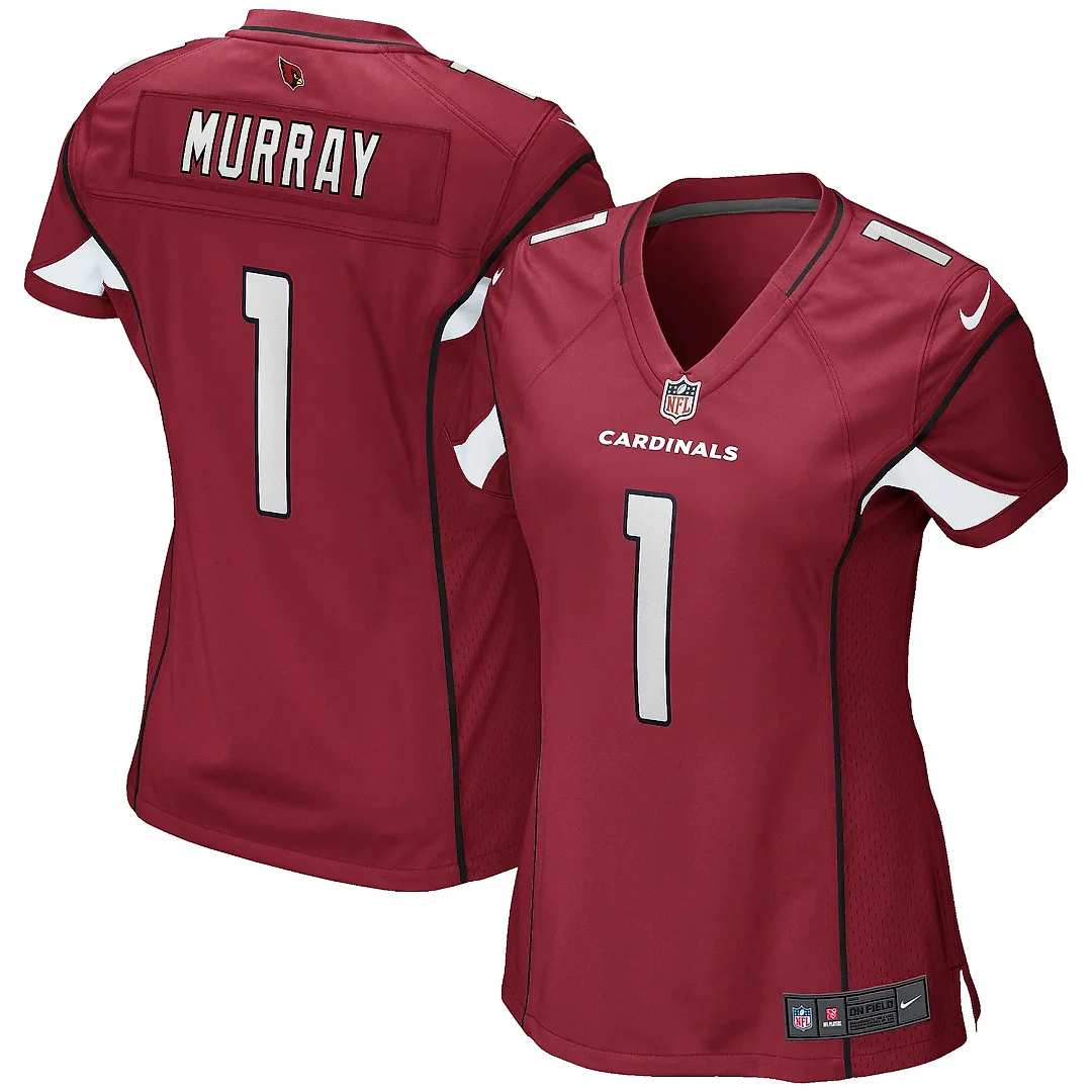 Zennovawear Women's Arizona Cardinals Kyler Murray Cardinal Game Player Jersey