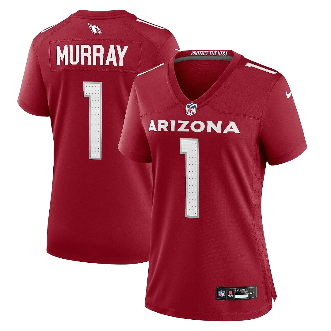 Zennovawear Women's Arizona Cardinals Kyler Murray Cardinal Player Jersey