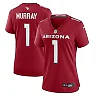 Zennovawear Women's Arizona Cardinals Kyler Murray Cardinal Player Jersey