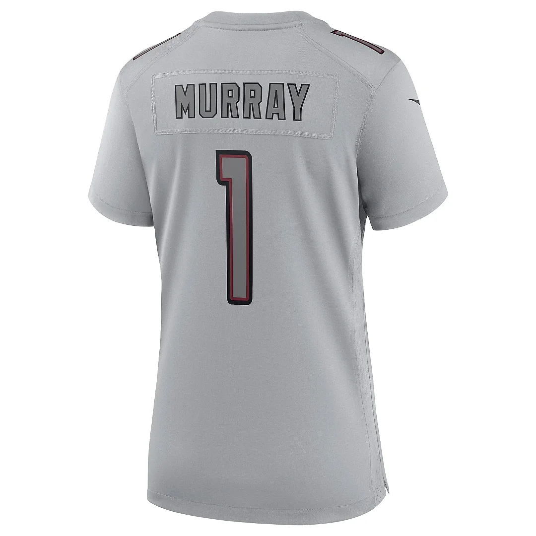 Zennovawear Women's Arizona Cardinals Kyler Murray Gray Atmosphere Fashion Game Jersey