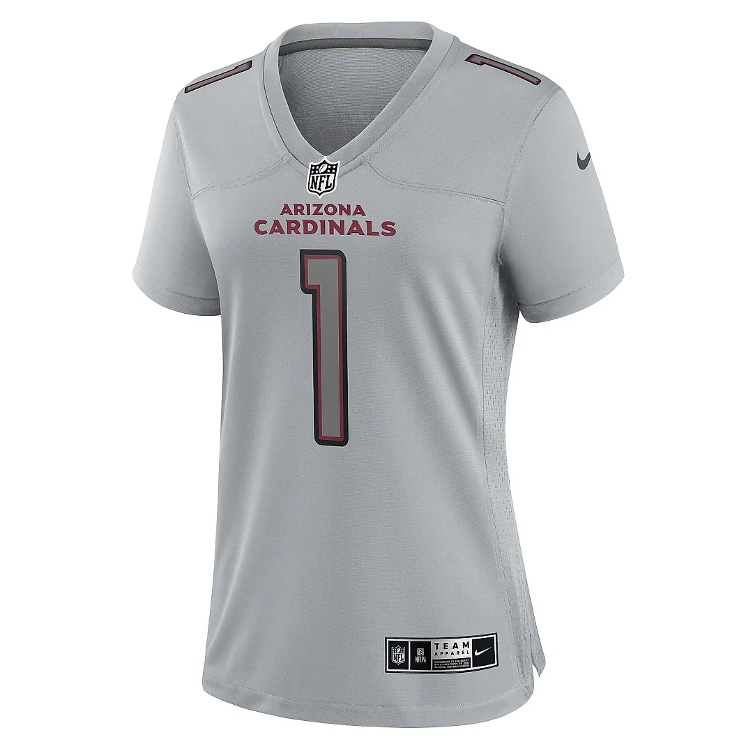 Zennovawear Women's Arizona Cardinals Kyler Murray Gray Atmosphere Fashion Game Jersey
