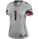 Zennovawear Women's Arizona Cardinals Kyler Murray Gray Inverted Legend Player Performance Top