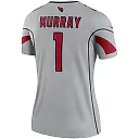 Zennovawear Women's Arizona Cardinals Kyler Murray Gray Inverted Legend Player Performance Top