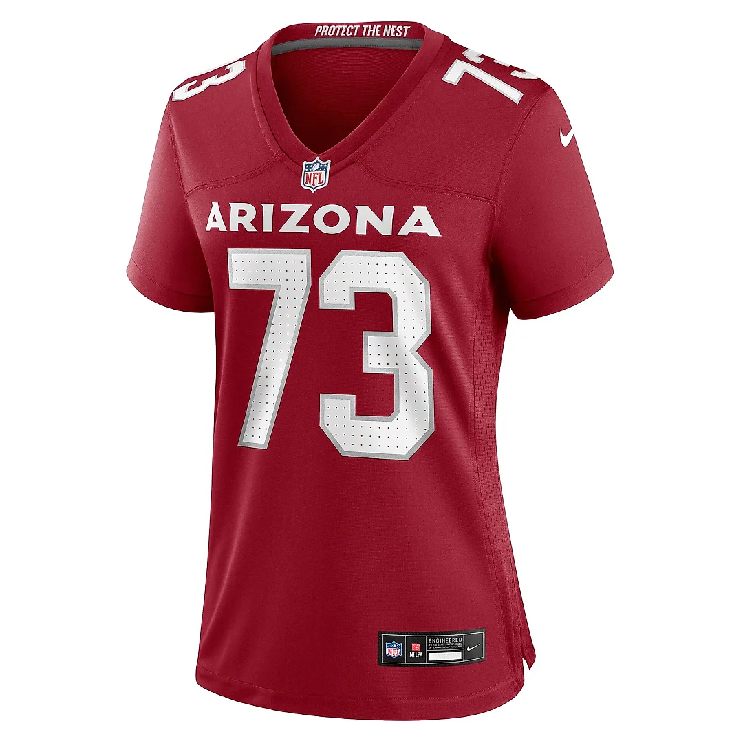 Zennovawear Women's Arizona Cardinals Lachavious Simmons Cardinal Team Game Jersey