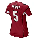 Zennovawear Women's Arizona Cardinals Matt Prater Cardinal Game Jersey