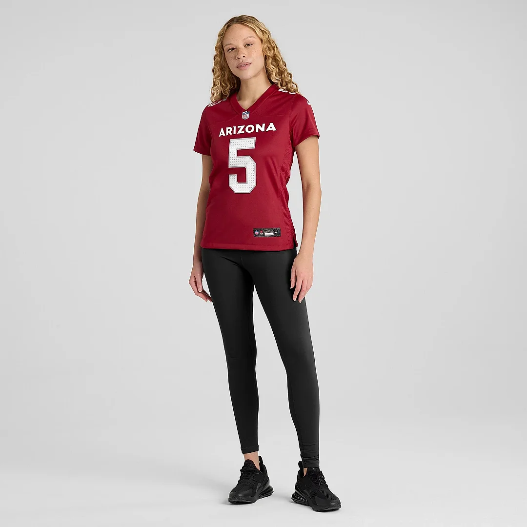 Zennovawear Women's Arizona Cardinals Matt Prater Cardinal Team Game Jersey