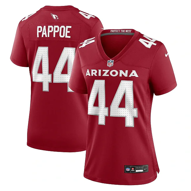 Zennovawear Women's Arizona Cardinals Owen Pappoe Cardinal Game Jersey