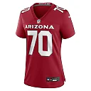 Zennovawear Women's Arizona Cardinals Paris Johnson Jr. Cardinal Game Jersey