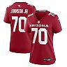 Zennovawear Women's Arizona Cardinals Paris Johnson Jr. Cardinal Game Jersey
