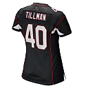 Zennovawear Women's Arizona Cardinals Pat Tillman Black Retired Game Jersey