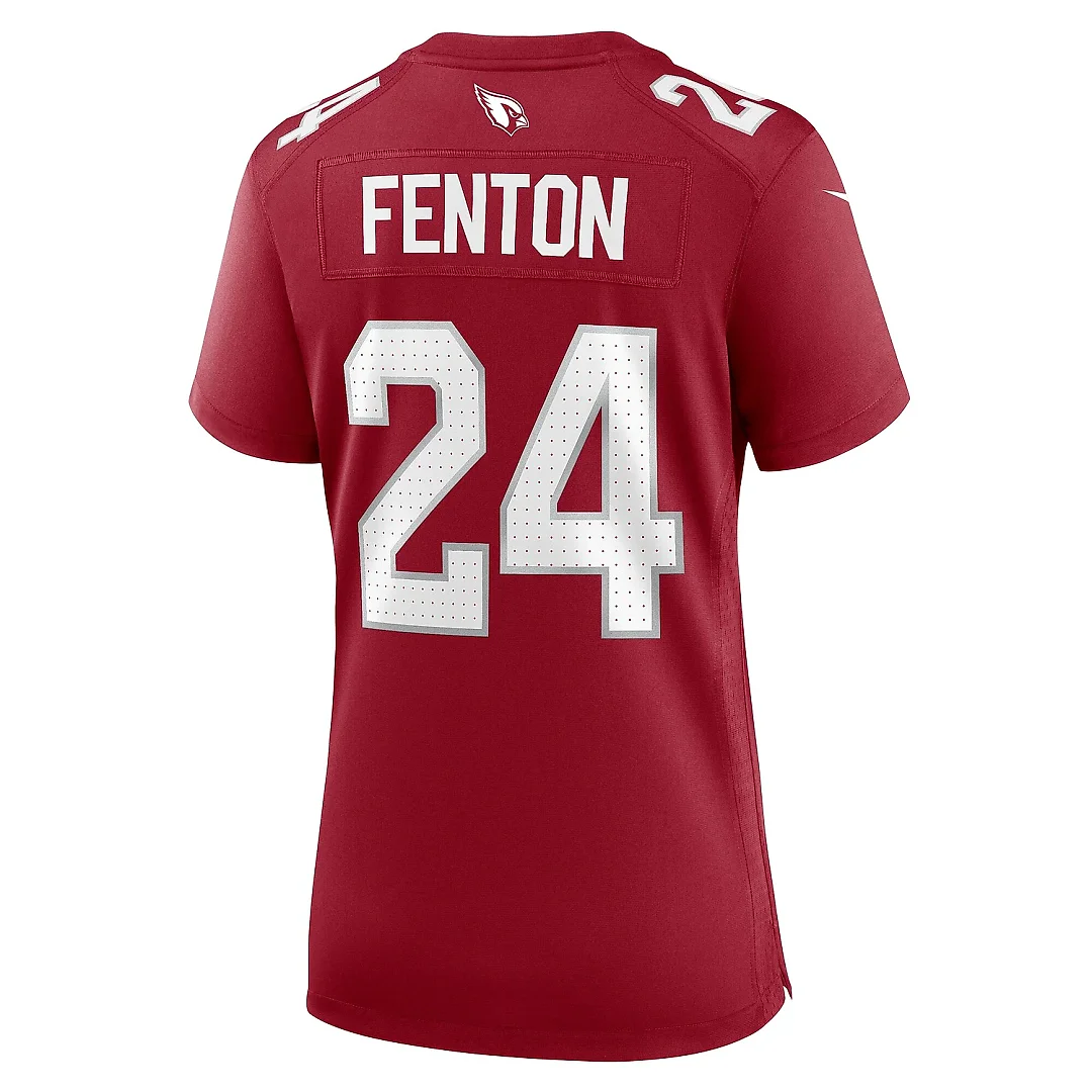 Zennovawear Women's Arizona Cardinals Rashad Fenton Cardinal Game Player Jersey