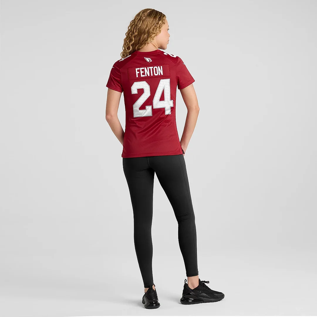 Zennovawear Women's Arizona Cardinals Rashad Fenton Cardinal Game Player Jersey
