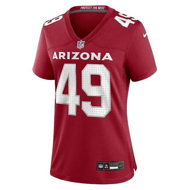 Zennovawear Women's Arizona Cardinals Starling Thomas V Cardinal Team Game Jersey