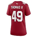 Zennovawear Women's Arizona Cardinals Starling Thomas V Cardinal Team Game Jersey
