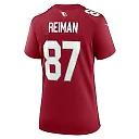 Zennovawear Women's Arizona Cardinals Tip Reiman Cardinal Game Jersey