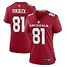 Zennovawear Women's Arizona Cardinals Travis Vokolek Cardinal Game Jersey