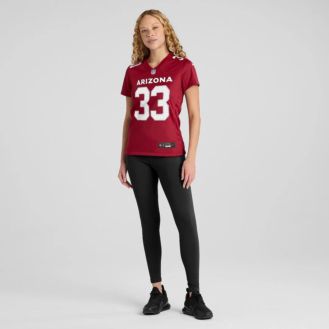 Zennovawear Women's Arizona Cardinals Trey Benson Cardinal Game Jersey