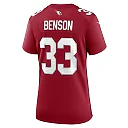 Zennovawear Women's Arizona Cardinals Trey Benson Cardinal Game Jersey
