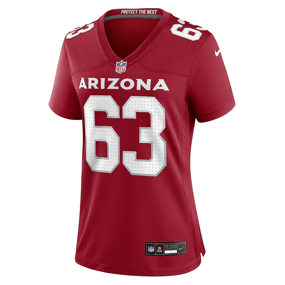 Zennovawear Women's Arizona Cardinals Trystan Colon Cardinal Team Game Jersey